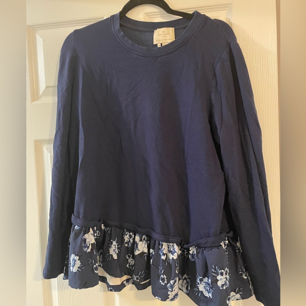 Kate Spade Prarie Hem Sweater